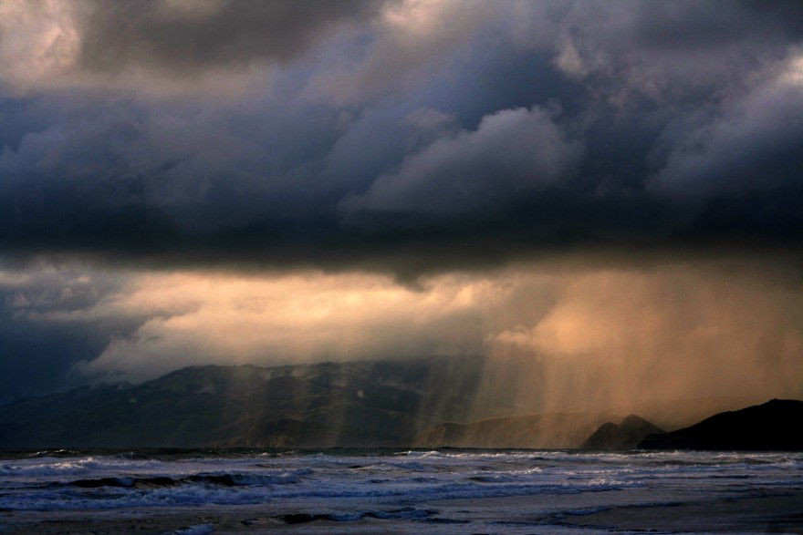 Stormy Manzanita Oregon in November
