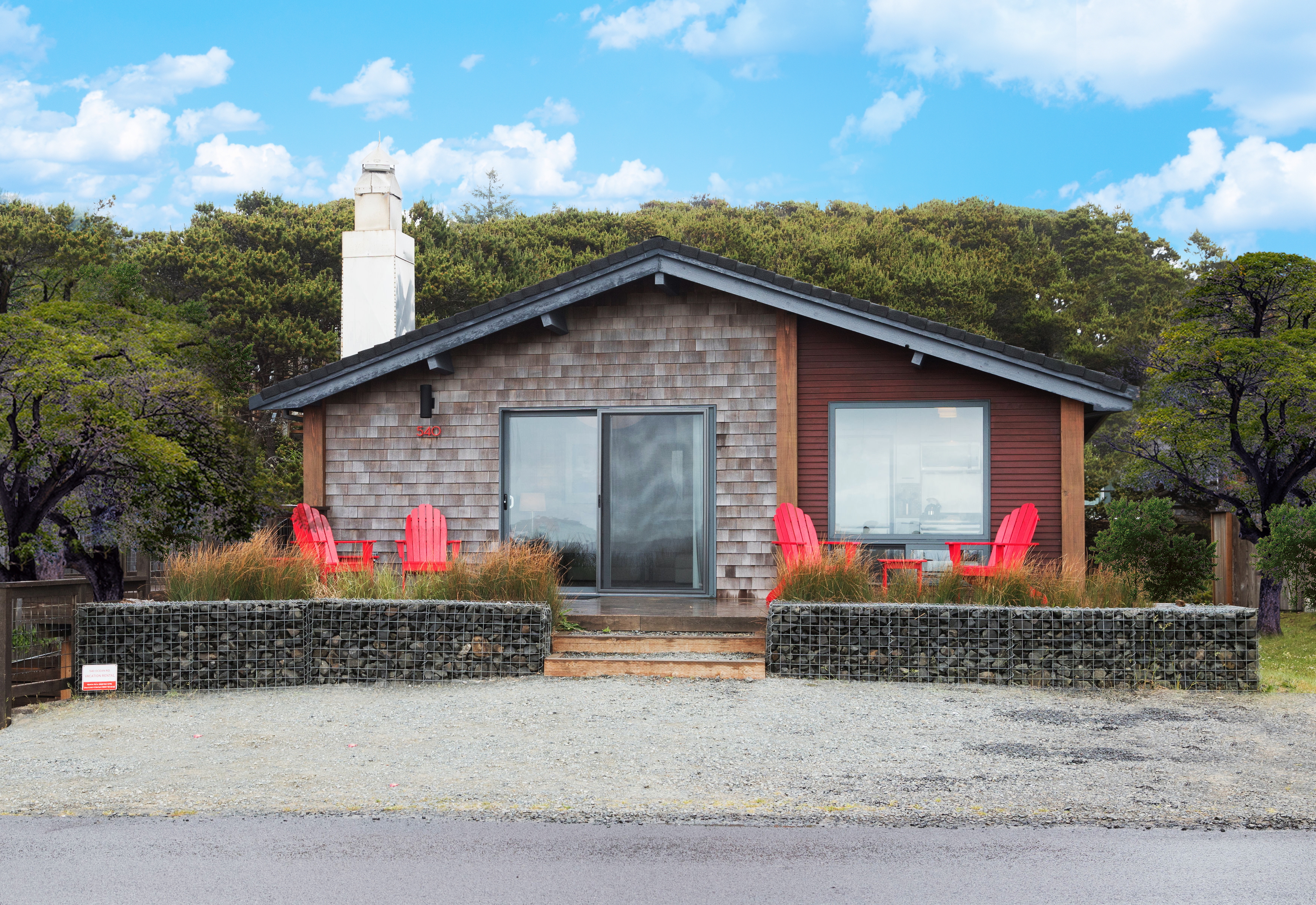 Modern Oceanside Cabin Manzanita Rentals Coast Cabins Manzanita