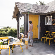 Oceanfront Caretakers Bungalow Decking Area