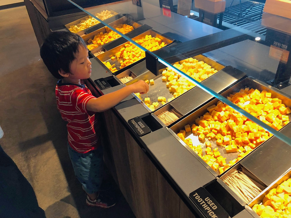 Tillamook Cheese Factory Tour Samples