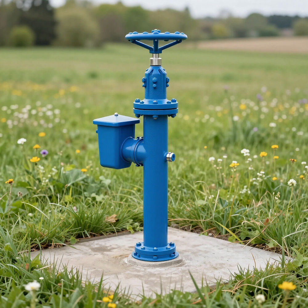 Decorative hand pump for water well