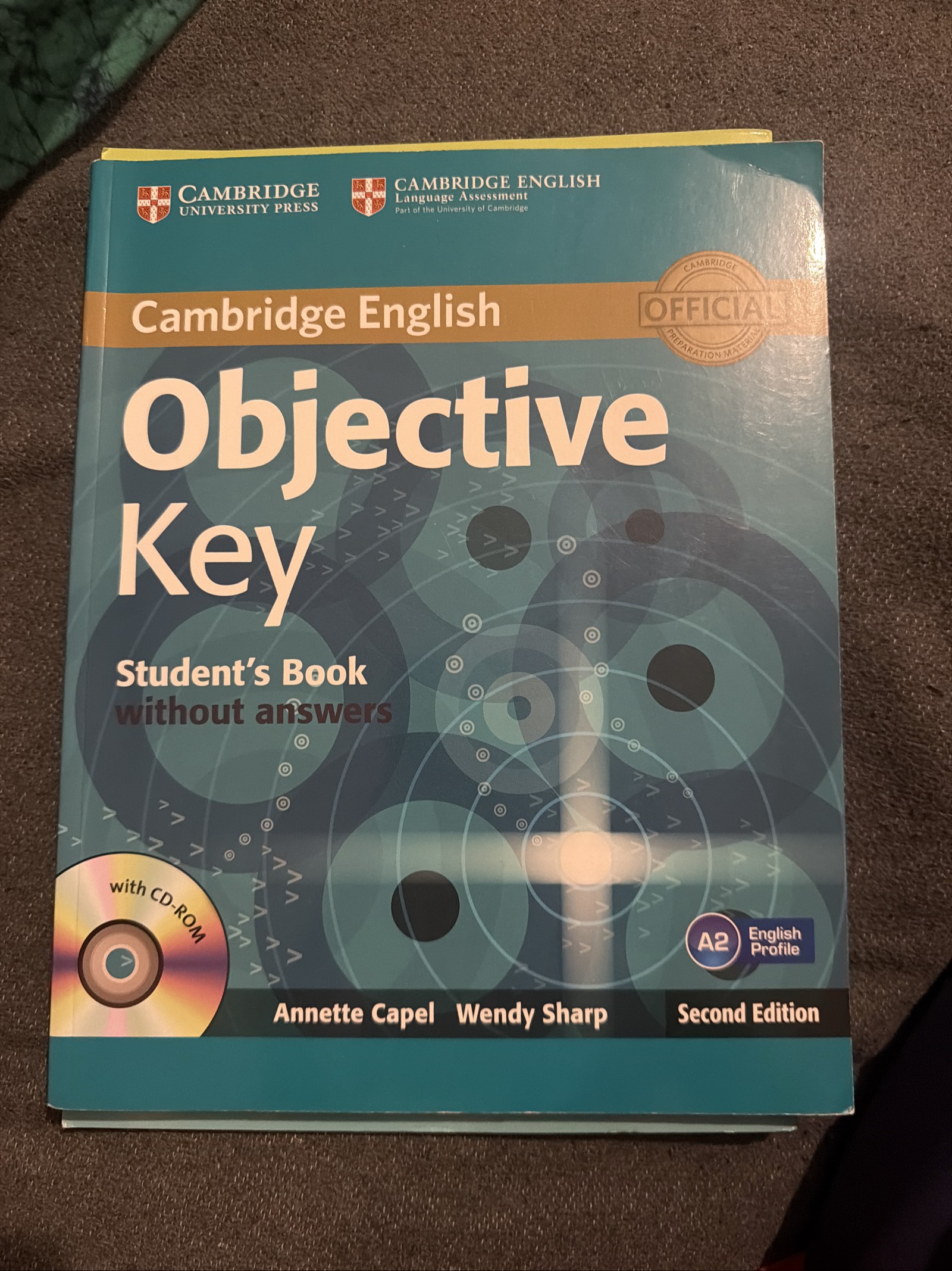 Livre Cambridge English Objective Key Student's Book A2