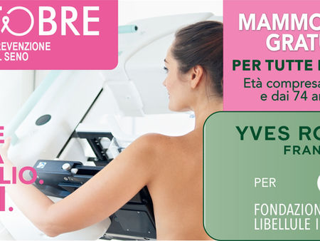 Yves Rocher al fianco di Fondazione Libellule Insieme per l'Ottobre Rosa