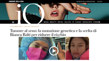 Tumore al seno, mutazione genetica, la scelta di Bianca Balti: la parola alla Dott.ssa Martinoni