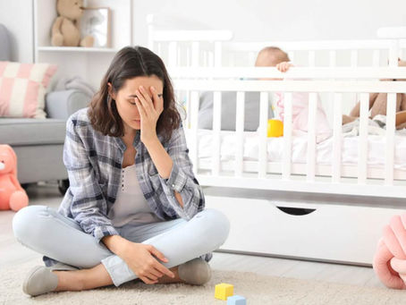 Female hormones and postpartum depression