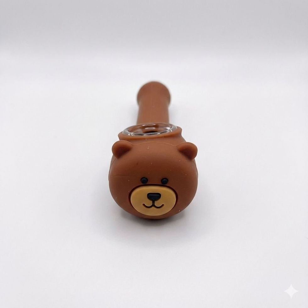 Thumbnail: SP01 SILICONE KAWAI - BEAR BROWN image