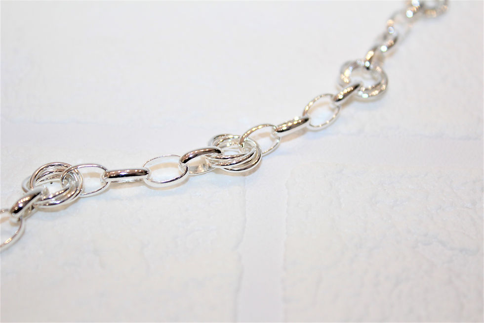 Russian ring paperclip bracelet