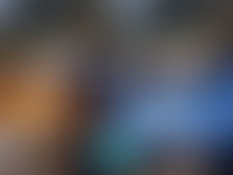 Plumber on Australian construction site comparing small single-page website growth with large multi-page business blogging strategy using holographic overlays