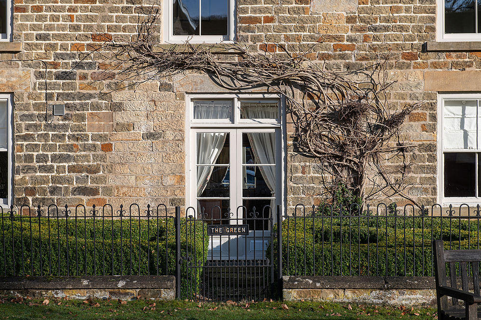 The French Windows into the Front Garden