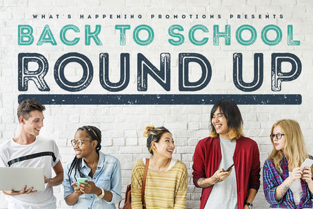 Back To School Round Up