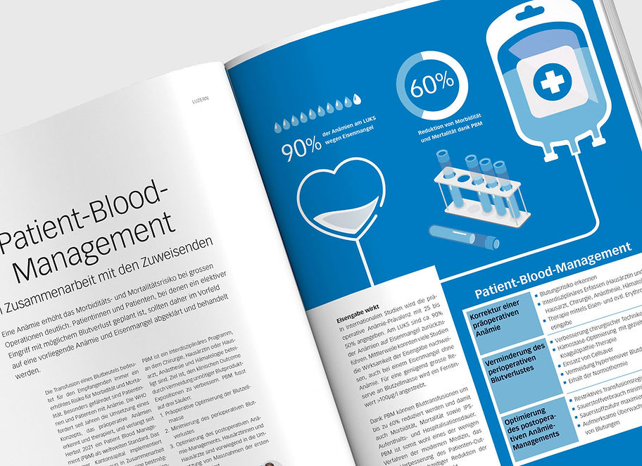 luksmagazine sample design page