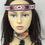 Thumbnail: Maori Diamond Pattern Headband with Elastic – Kapa Haka Costume Piece