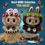Thumbnail: Pua Halos – Polynesian Flower Halo crown for Labubu Dolls