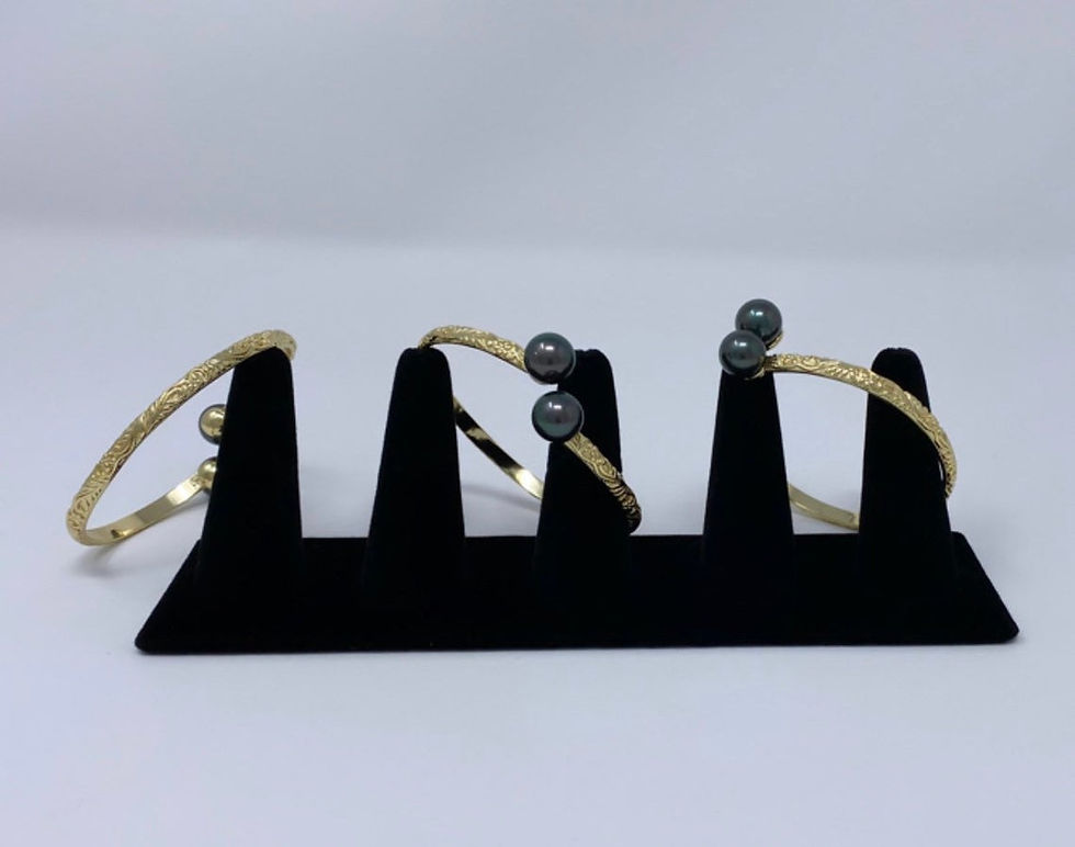 Thumbnail: Hawaiian Heirloom 14k Gold Filled Bracelet