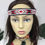 Thumbnail: Maori Diamond Pattern Headband with Elastic – Kapa Haka Costume Piece