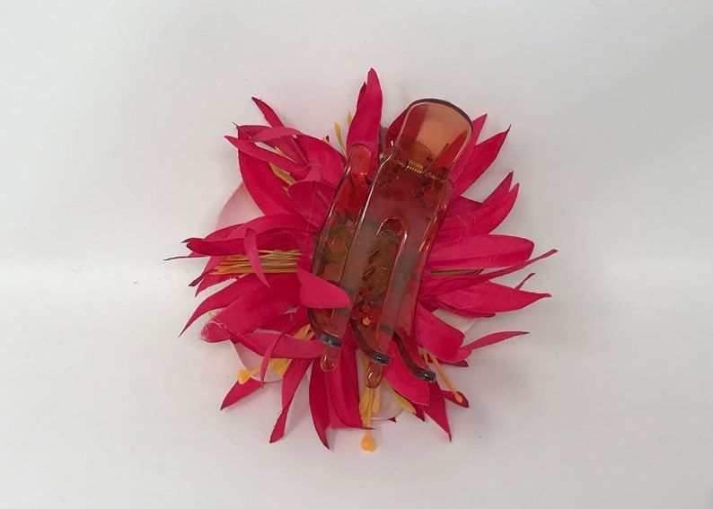Thumbnail: Pink Hawaiian Pua Melia Flower Hair Clip