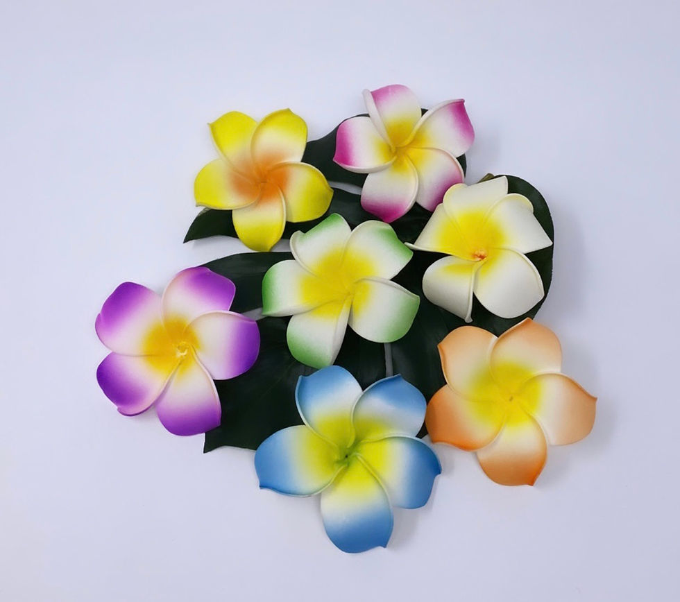Thumbnail: Plumeria/Frangipani Hair Clip