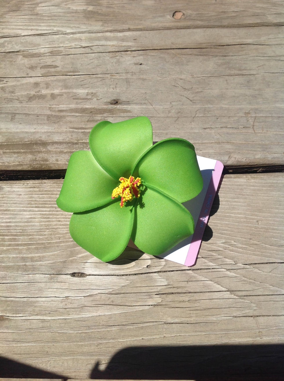 Thumbnail: Large Solid Color Plumeria / Frangipani Or Kalosipani Foam Flowers