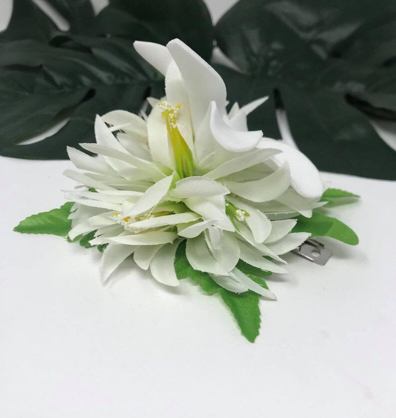 Thumbnail: Hawaiian Hula Flower Hair Clip