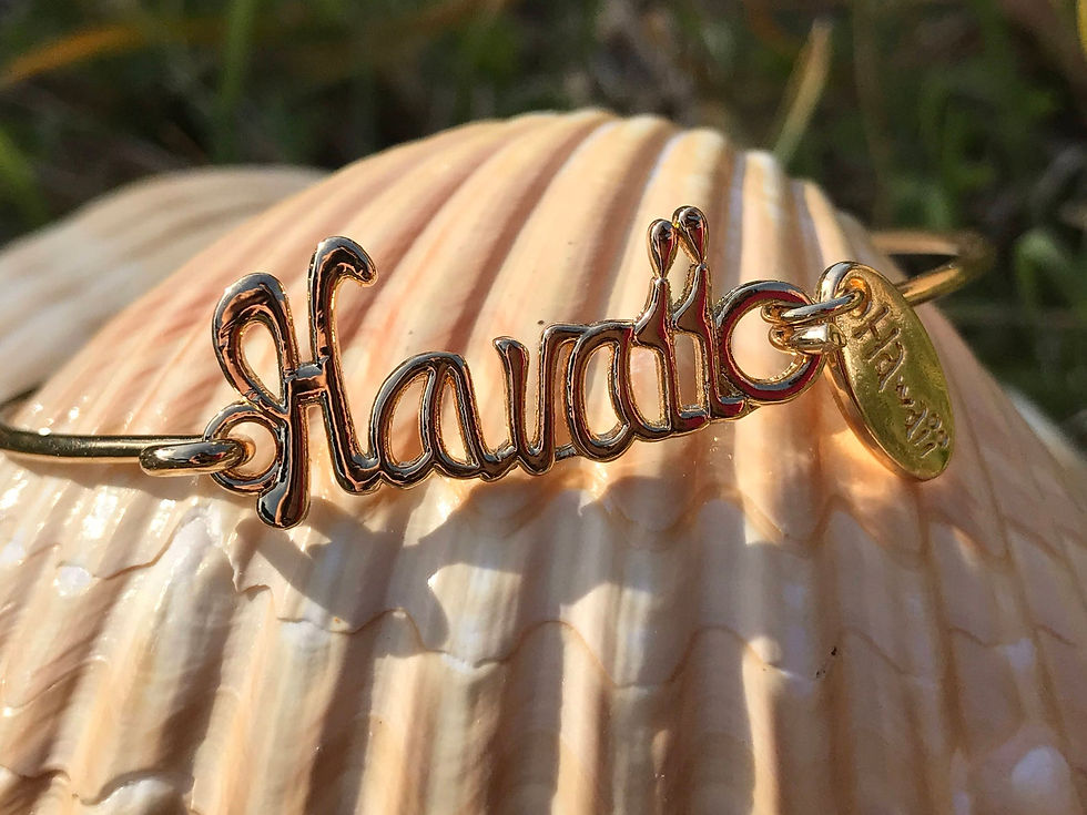 Thumbnail: HAWAII Cable Bracelet in Gold
