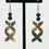 Thumbnail: Carved Tribal MOP Shell Earrings