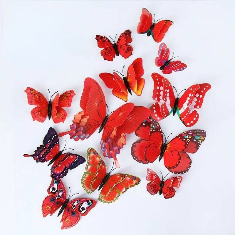 Thumbnail: 3D Butterflies Wall Stickers