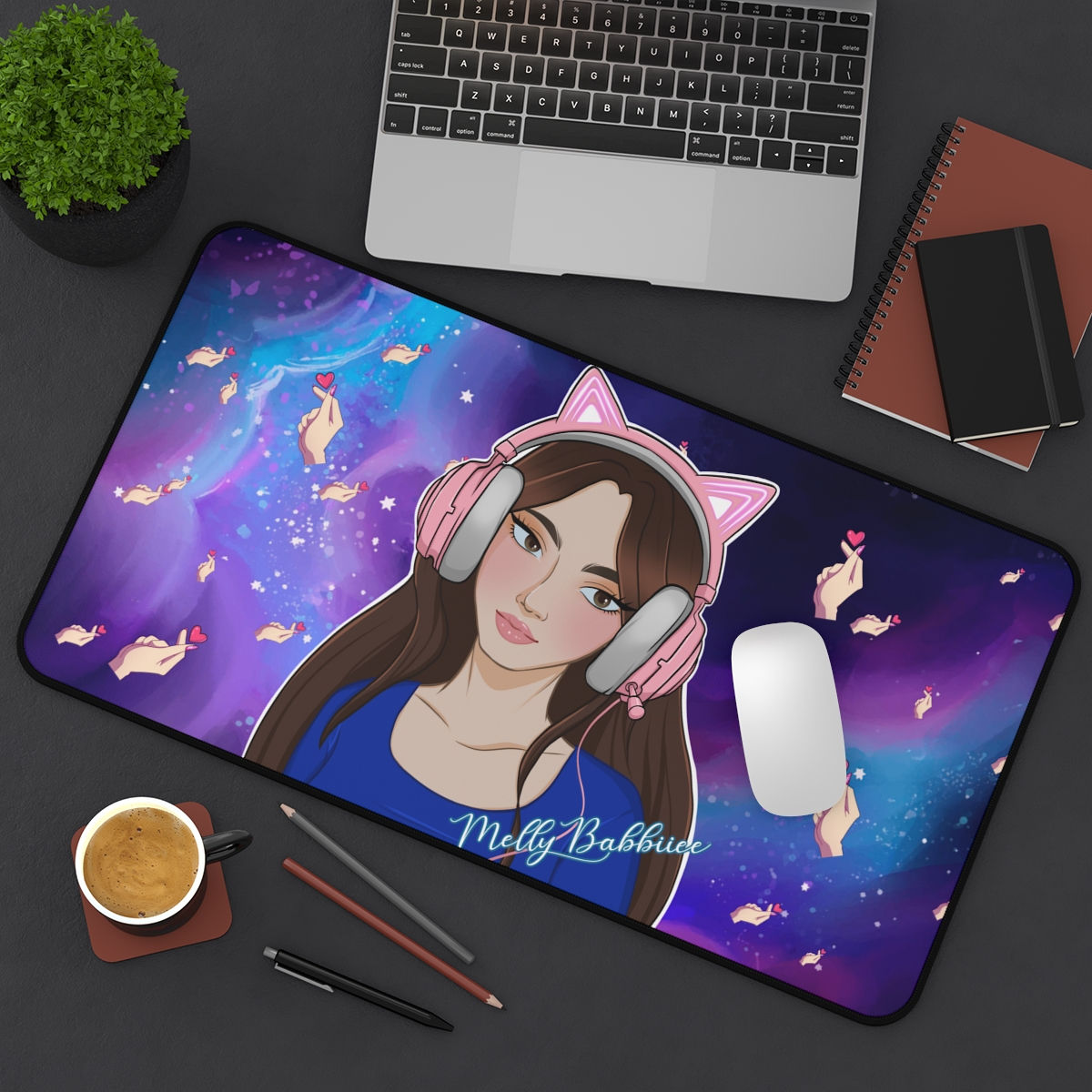 MellyBabbiiee Desk Mat