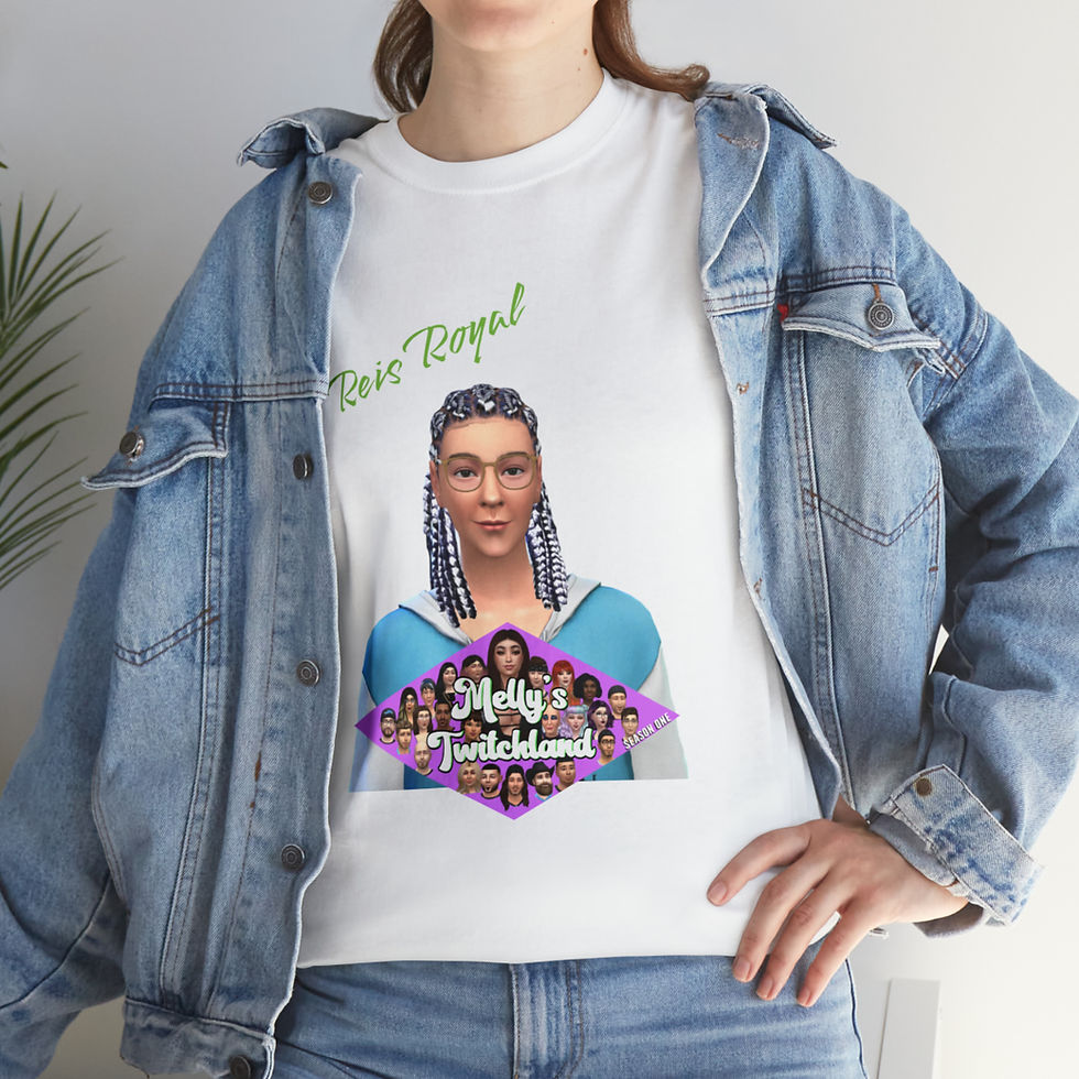 Thumbnail: Reis Royal - Melly's Twitchland Season 1 T-Shirt