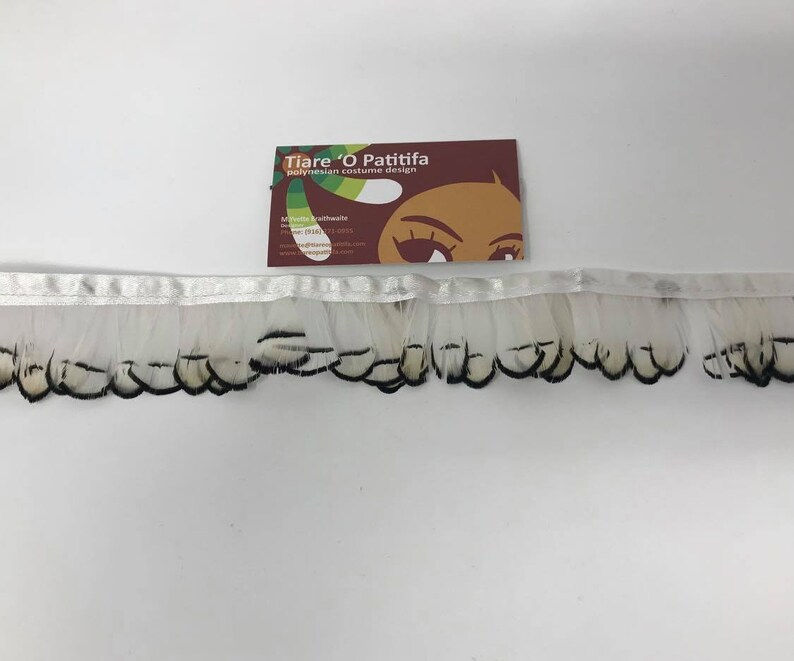 Thumbnail: Pheasant Feather Trim, 1 Yard.