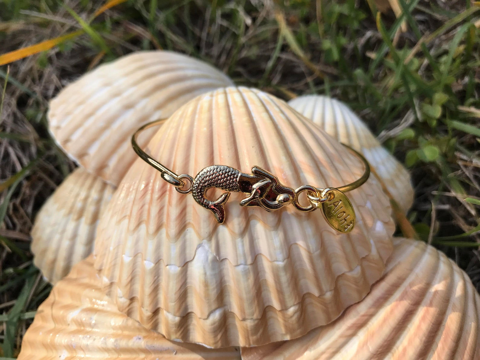 MERMAID Cable Bracelet in GOLD