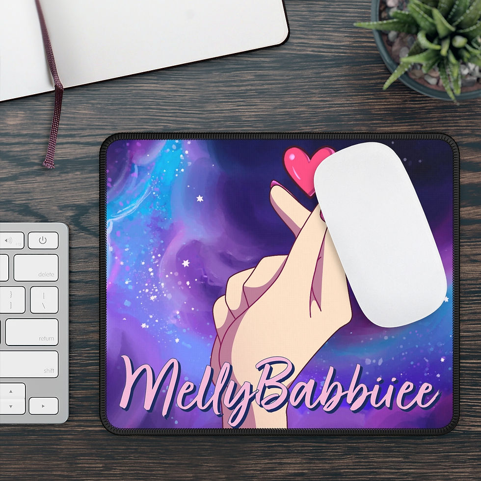 Thumbnail: Galaxy Finger Heart Gaming Mouse Pad
