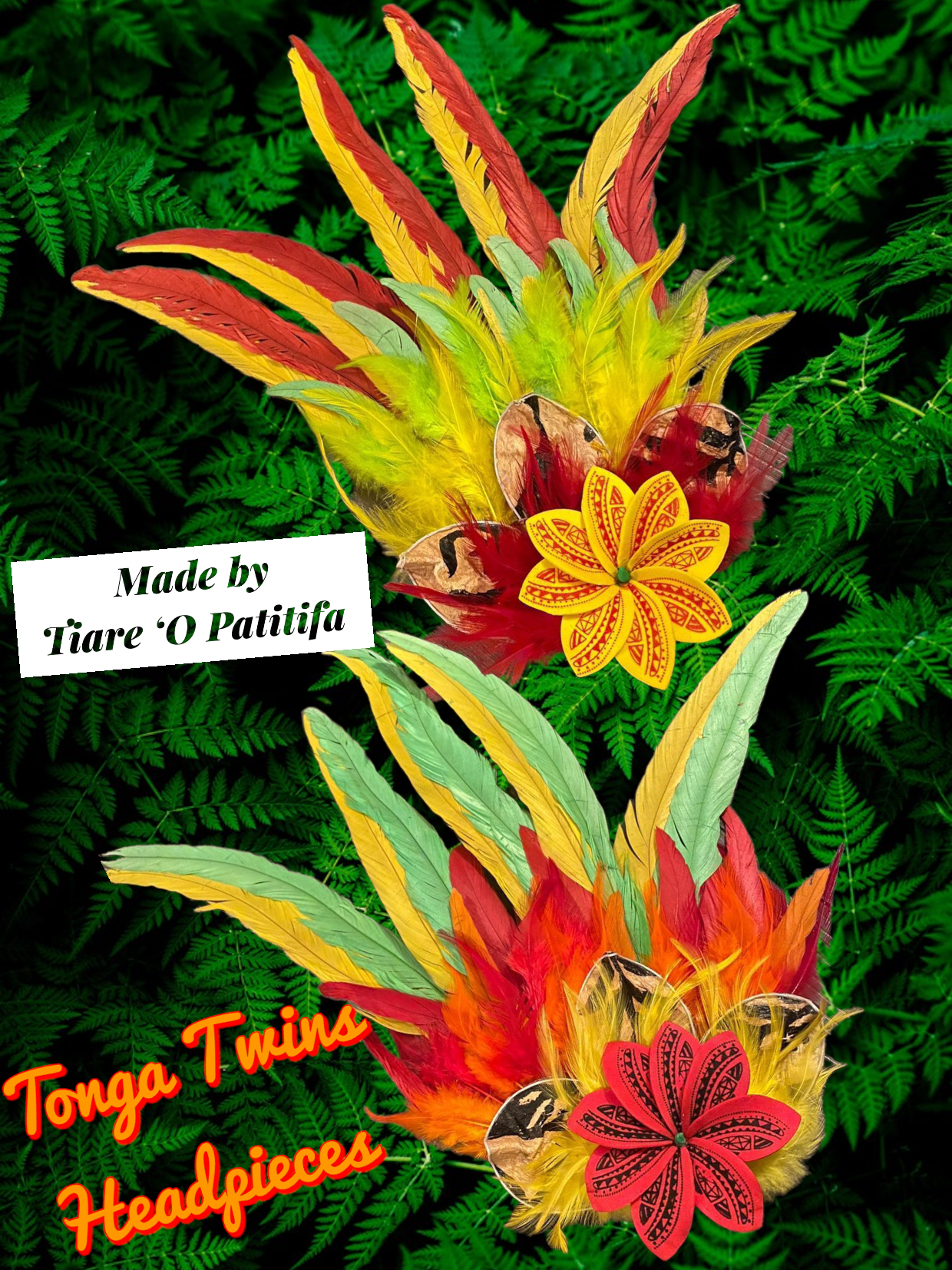 Tonga Twins Hairclips