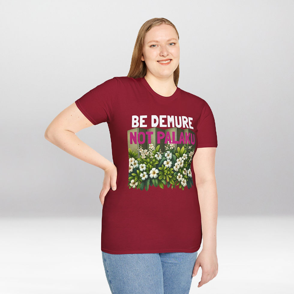 Thumbnail: Be Demure not Palaku Unisex T-shirt