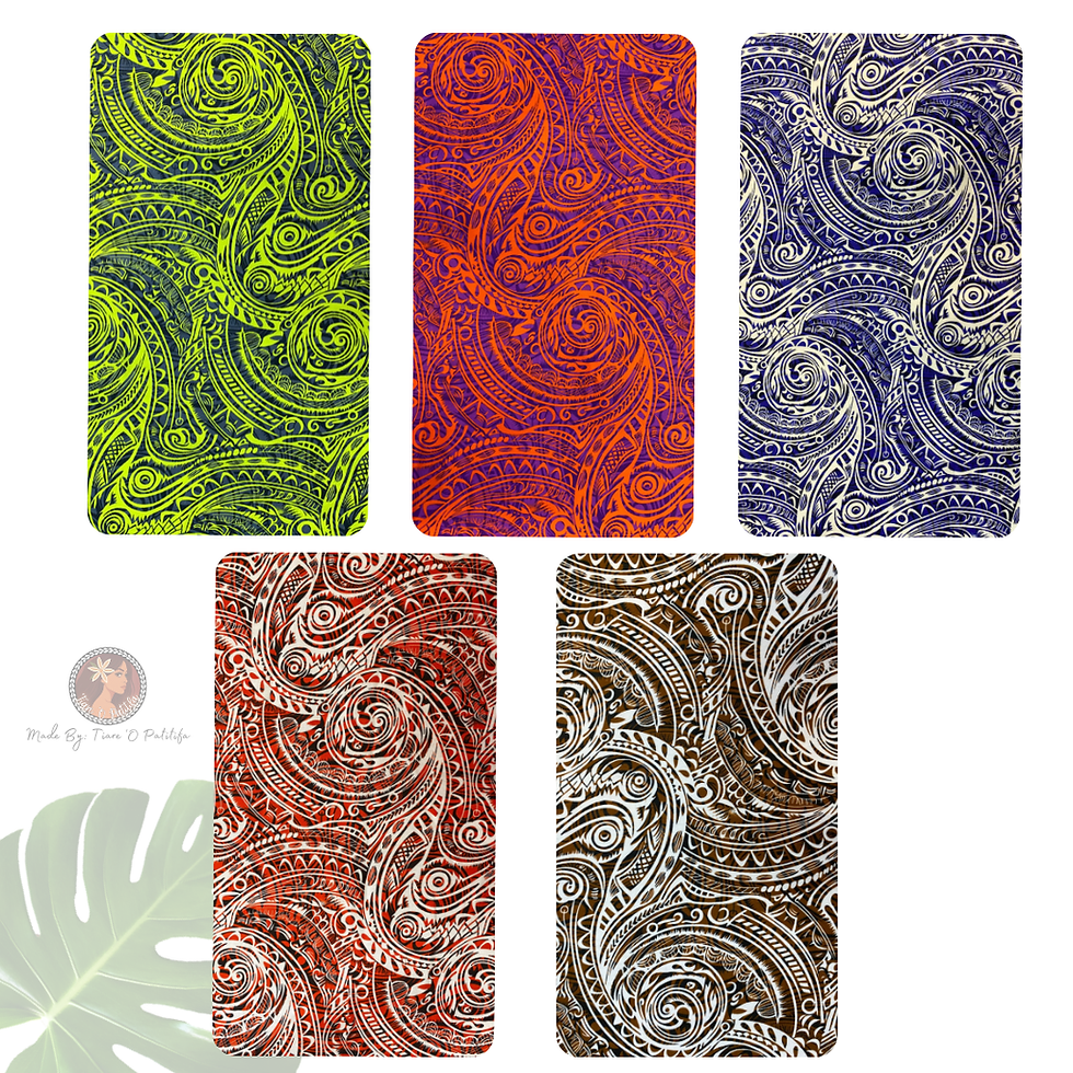 Thumbnail: Tribal Motif Cotton Pareu/Pareo