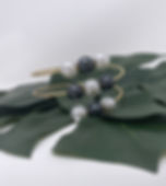 Thumbnail: Gold Plated 12MM Shell Pearl Wrap Around Bracelet