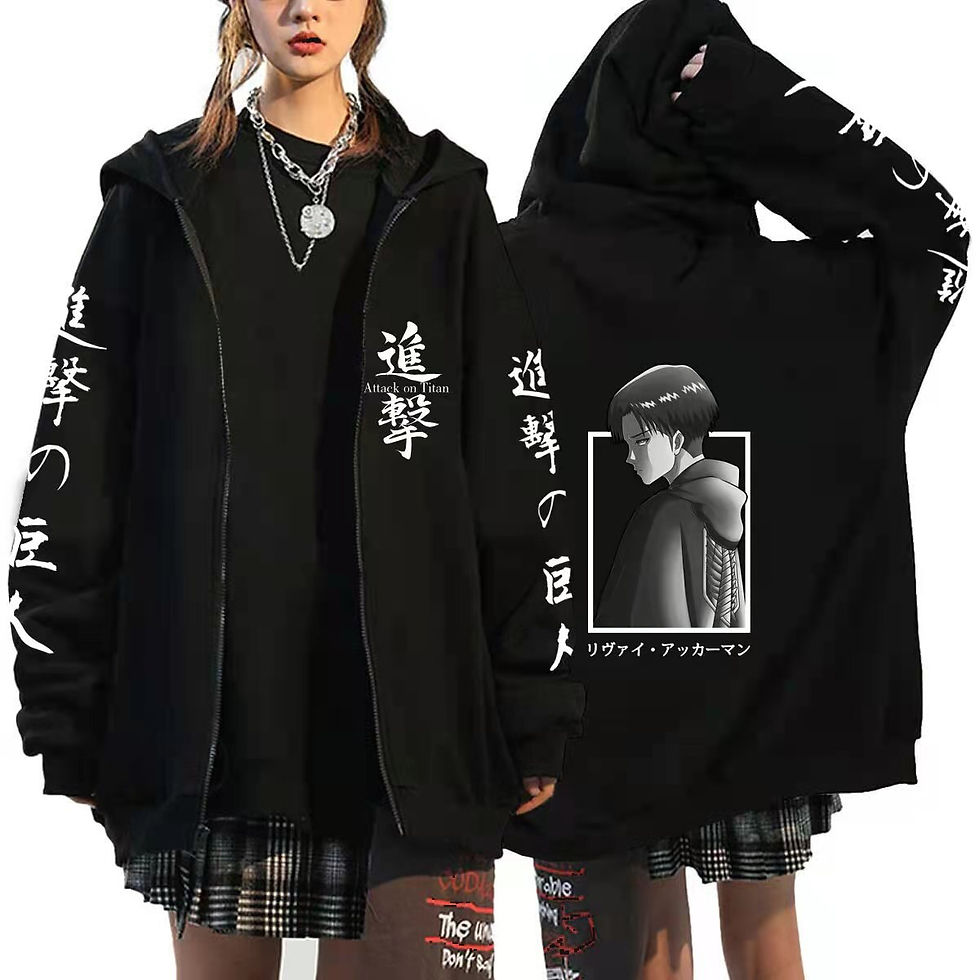 Thumbnail: Attack on Titans Zip Up Hoodie