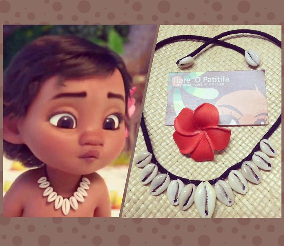 Thumbnail: Moana Necklace & Flower Set