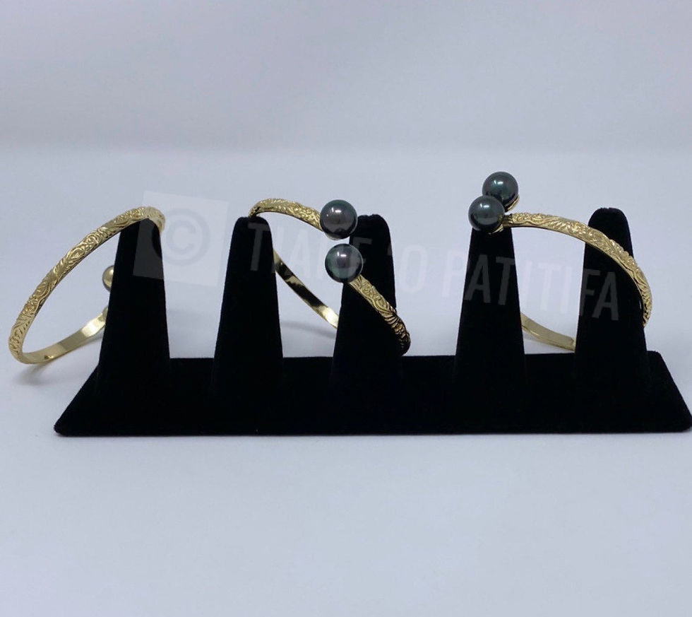 Thumbnail: Hawaiian Heirloom 14k Gold Filled Bracelet