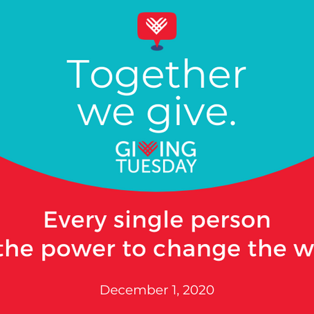 #GivingTuesday 2020 has arrived!