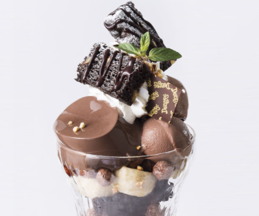 デニーズチョコレートブラウニーサンデー