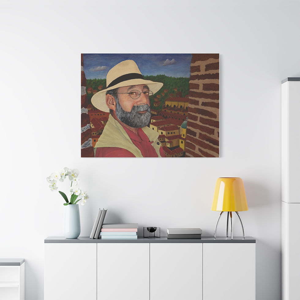 Thumbnail: Matte Canvas Wall Art, Home Decor, Colorful Masterpiece for Living Room