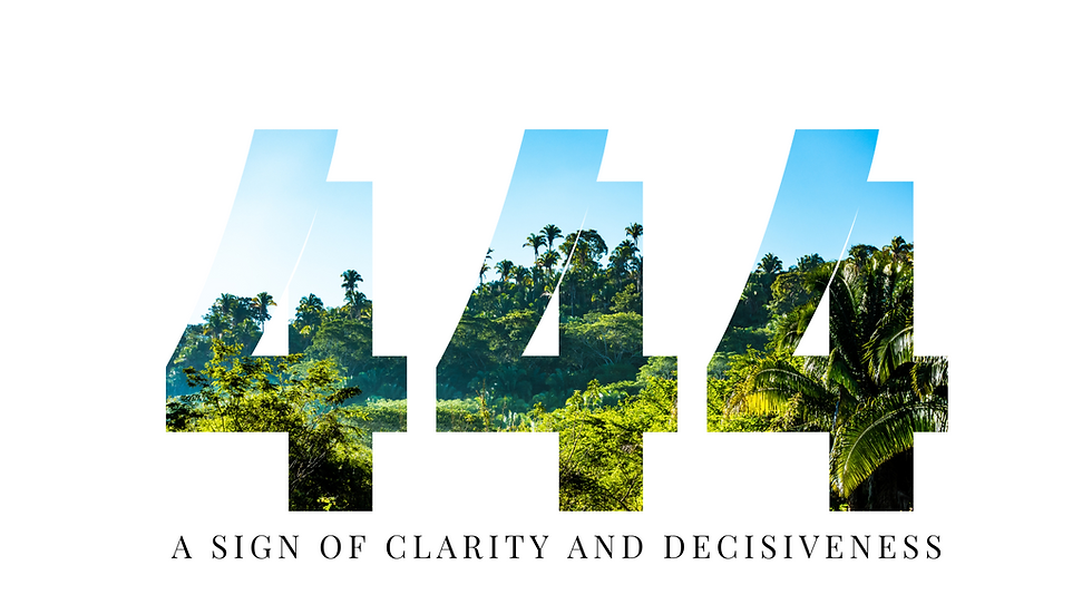 444 Angel Number Meaning