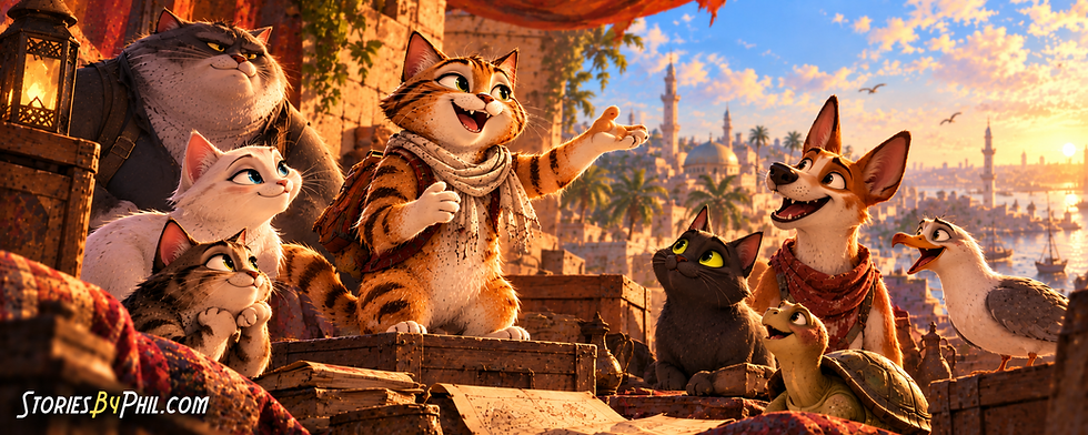 talking animals animated movie