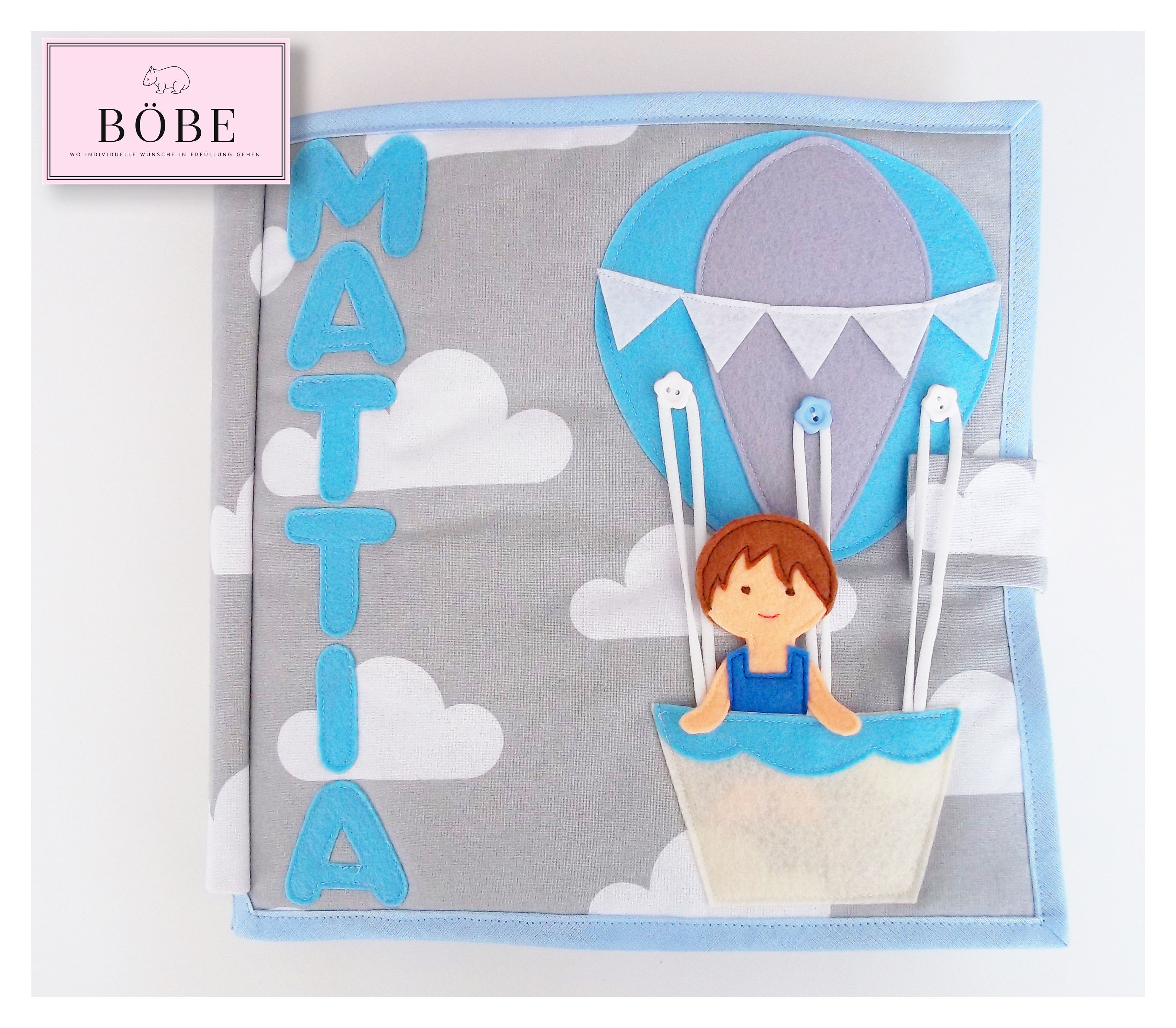 Gesundheit - Quiet Book -Blau