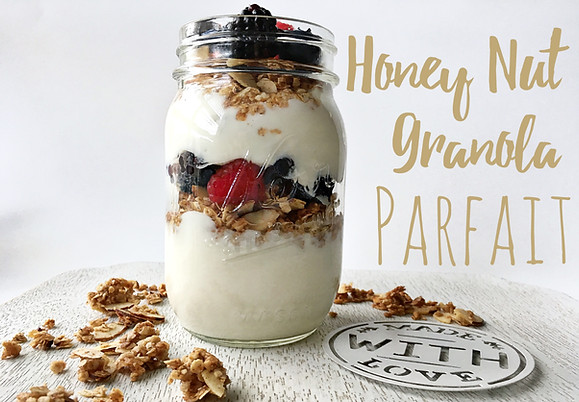 The Athlete's Parent: Honey Nut Granola Parfait Recipe