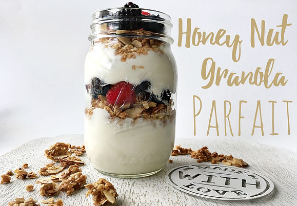 The Athlete's Parent: Honey Nut Granola Parfait Recipe