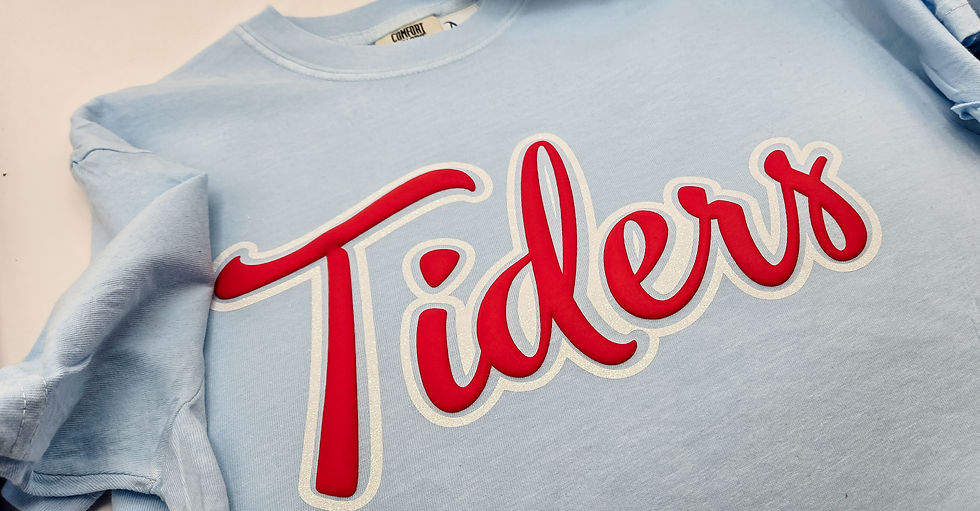 Thumbnail: Youth Puff & Glitter Tshirt