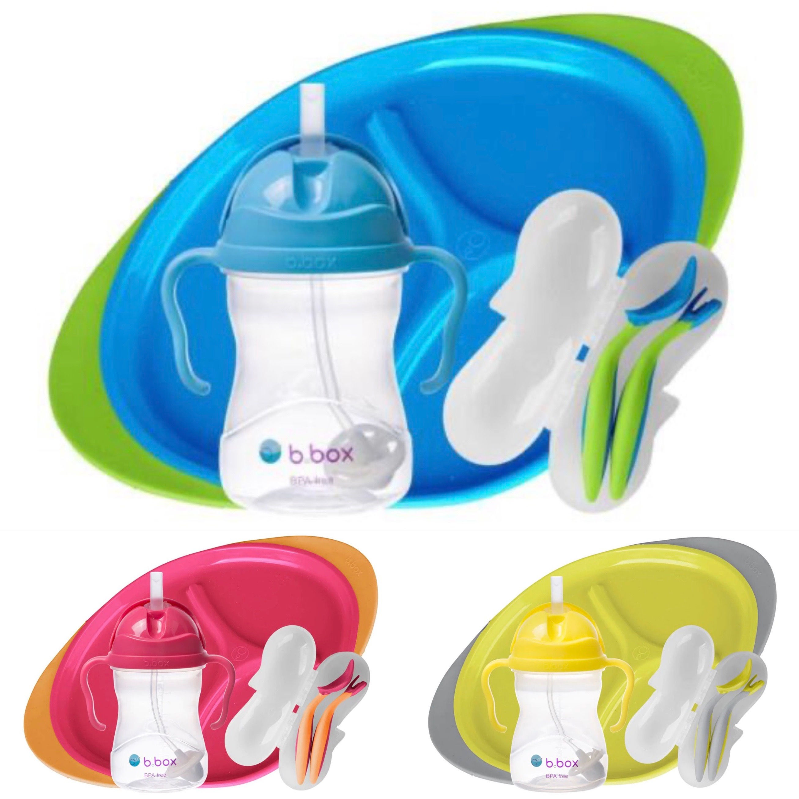 b.box 杯+防滑餐盤連餐具套裝🇦🇺