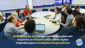 Ministério da Saúde apresenta soluções em resposta ao FórumCCNTs sobre Ações Urgentes para Condições Respiratórias