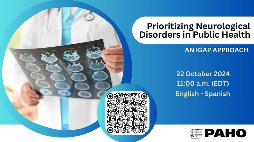 OPAS - Priorizando Condições Neurológicas em Saúde Pública nas Américas: Uma Abordagem IGAP